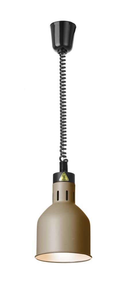 Lampada termica cilindrica regolabile, HENDI, Beige, 230V/250W, ⌀175x(H)250mm