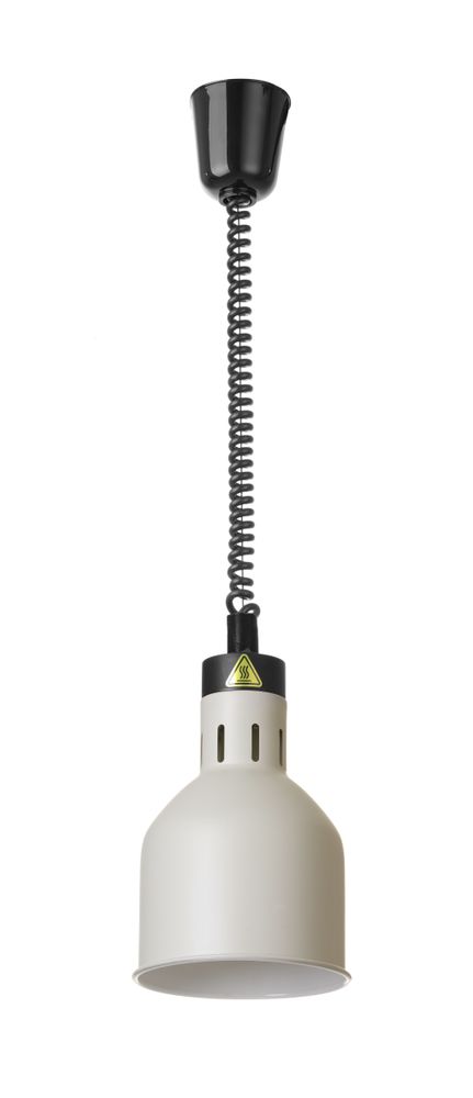 Lampada termica cilindrica regolabile, HENDI, Bianco, 230V/250W, ⌀175x(H)250mm