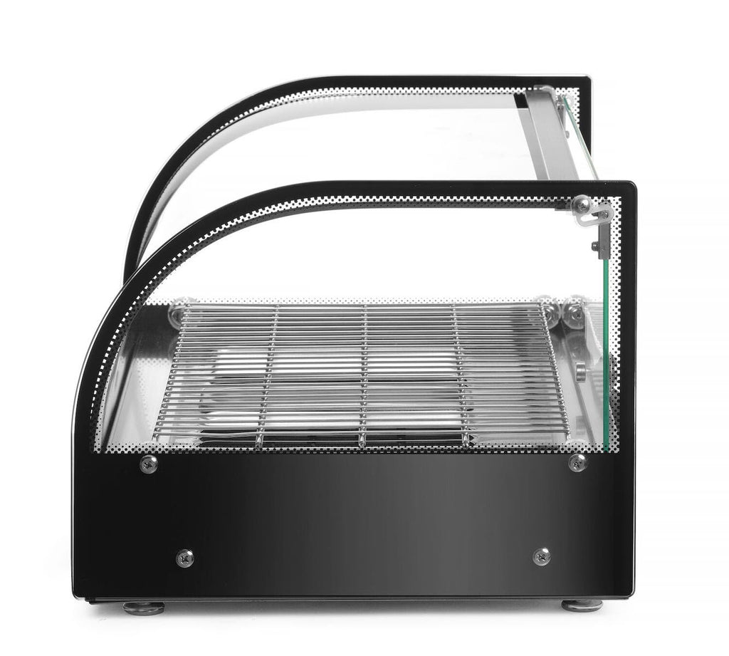 Display da banco riscaldato, HENDI, Singola, Nero