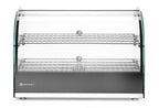 Vetrina calda a due ripiani, HENDI, Doppia, Nero, 220-240V/800W, 554x376x(H)376mm