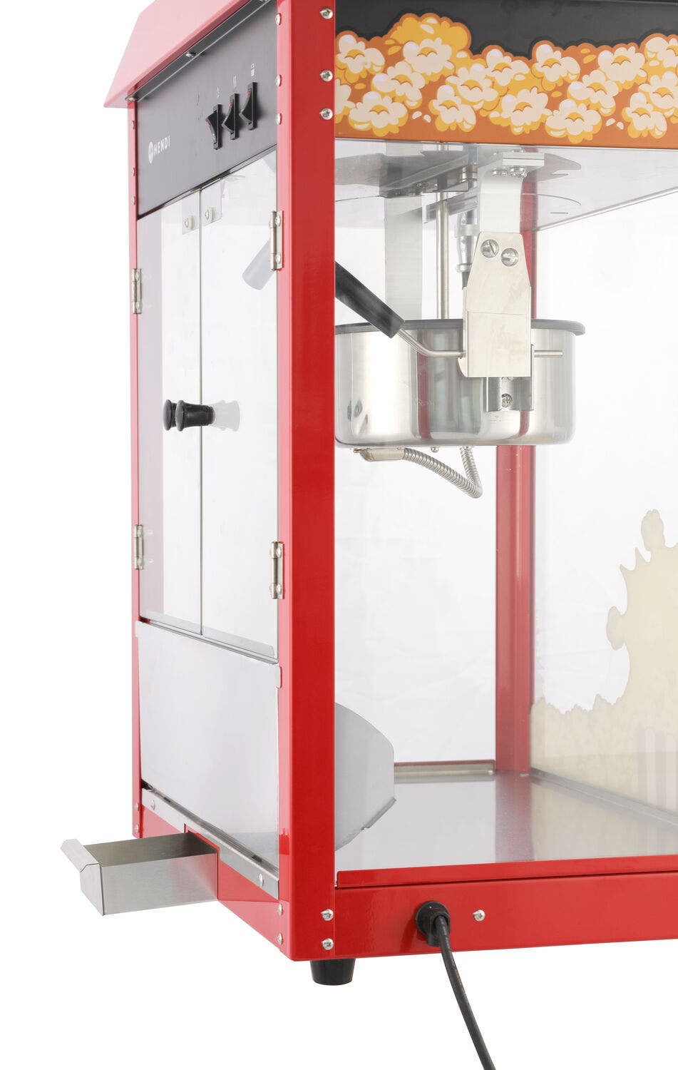 Macchina per popcorn, HENDI, Rosso