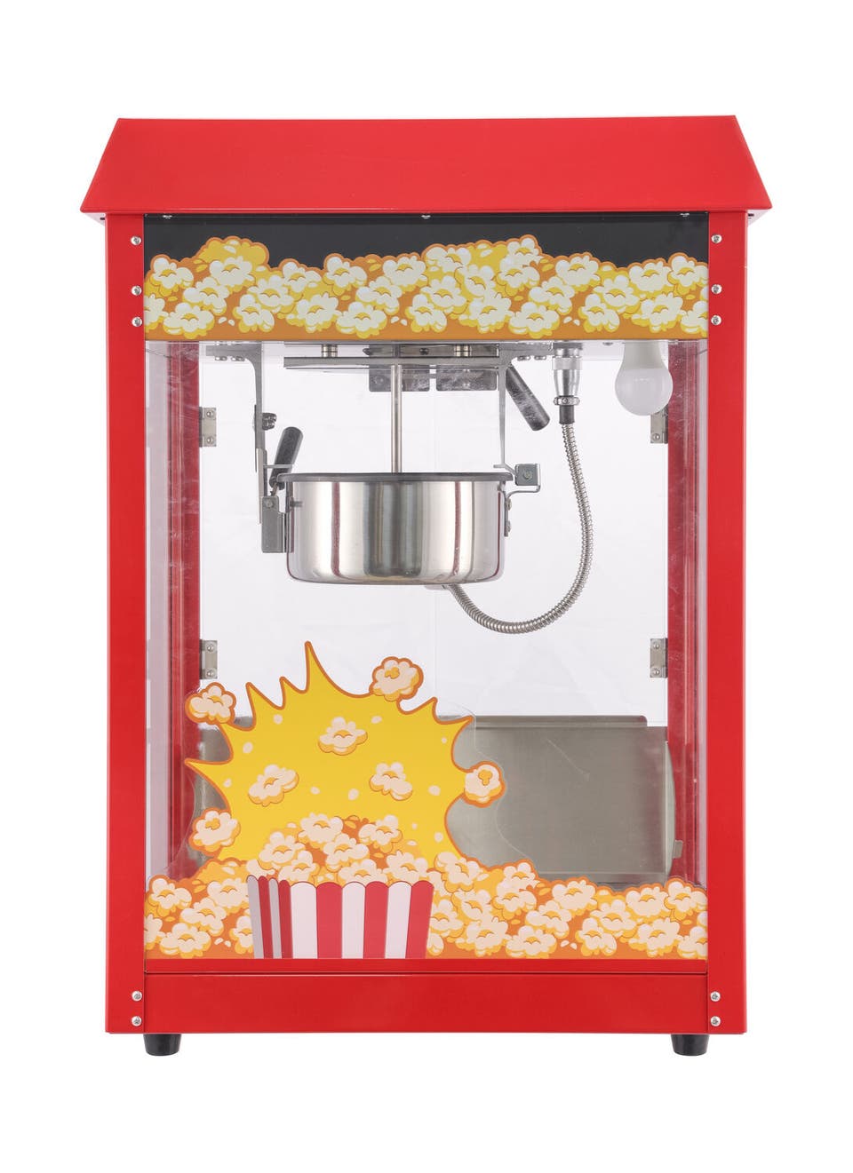 Macchina per popcorn, HENDI, Rosso