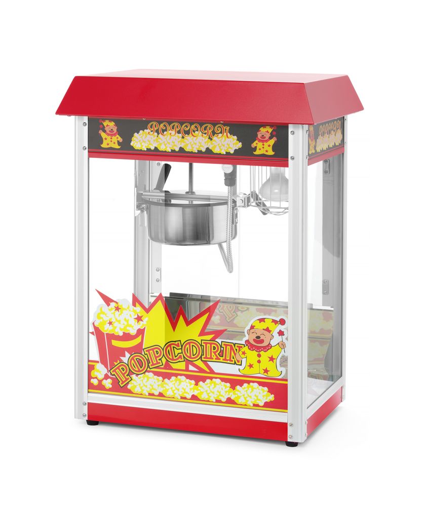 Macchina per popcorn, HENDI, Rosso, 230V/1500W, 574x420x(H)778mm