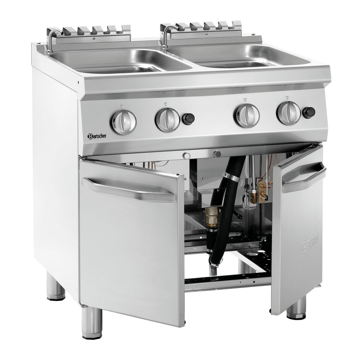 Cuocipasta, gas 700, B800 2x24L