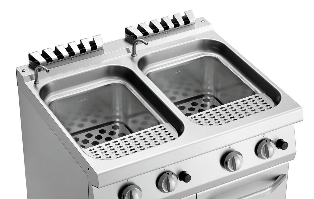 Cuocipasta, gas 700, B800 2x24L