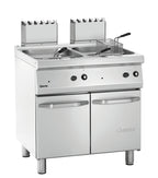Friggitrice Professionale a gas, 700, B800, 2x15L