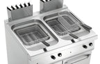 Friggitrice Professionale a gas, 700, B800, 2x15L