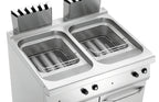 Friggitrice Professionale a gas, 700, B800, 2x15L