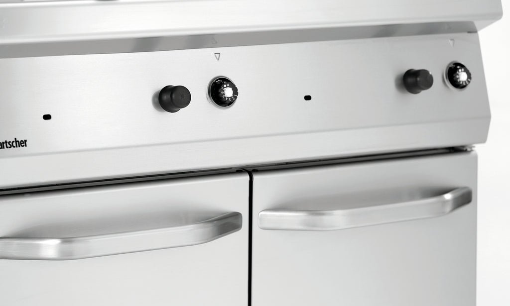 Friggitrice Professionale a gas, 700, B800, 2x15L