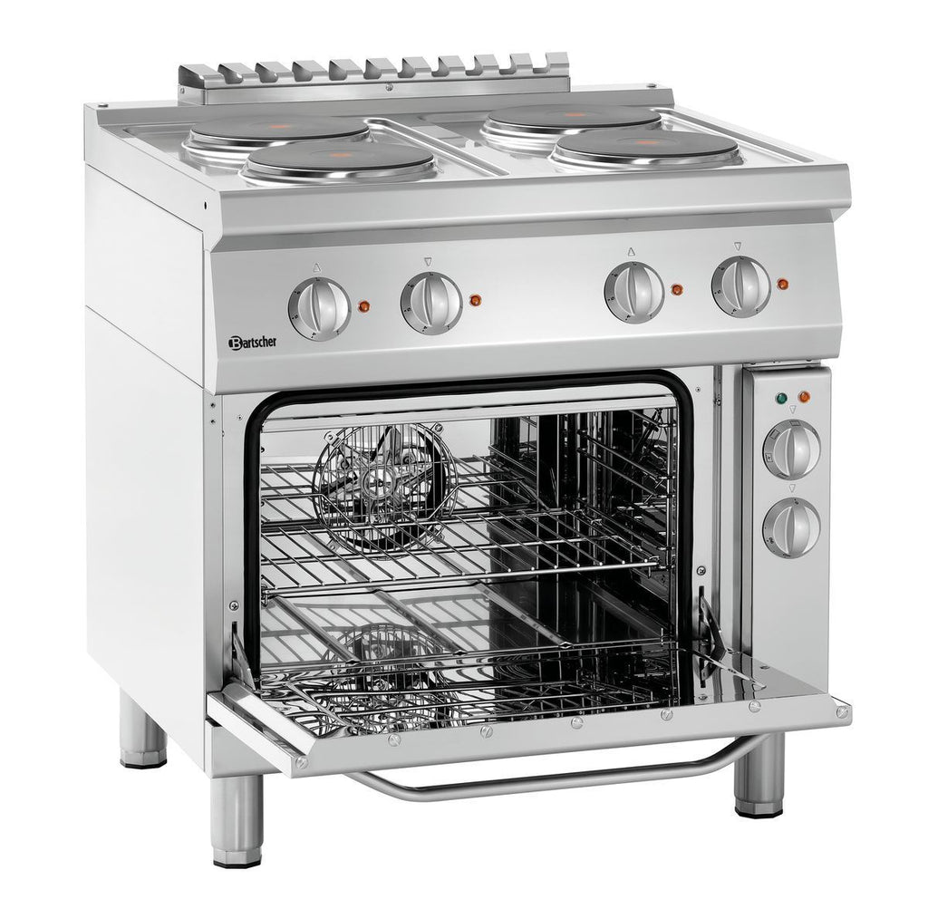 Cucina elettrica 700, B800, 4PL, EBO