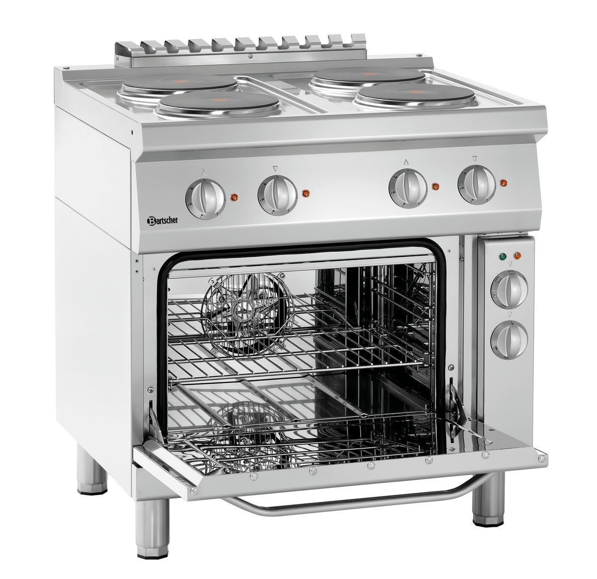 Cucina elettrica 700, B800, 4PL, EBO