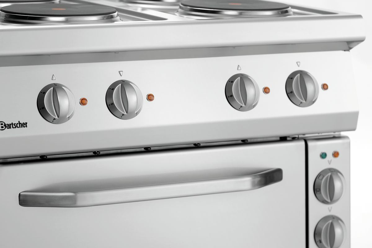Cucina elettrica 700, B800, 4PL, EBO