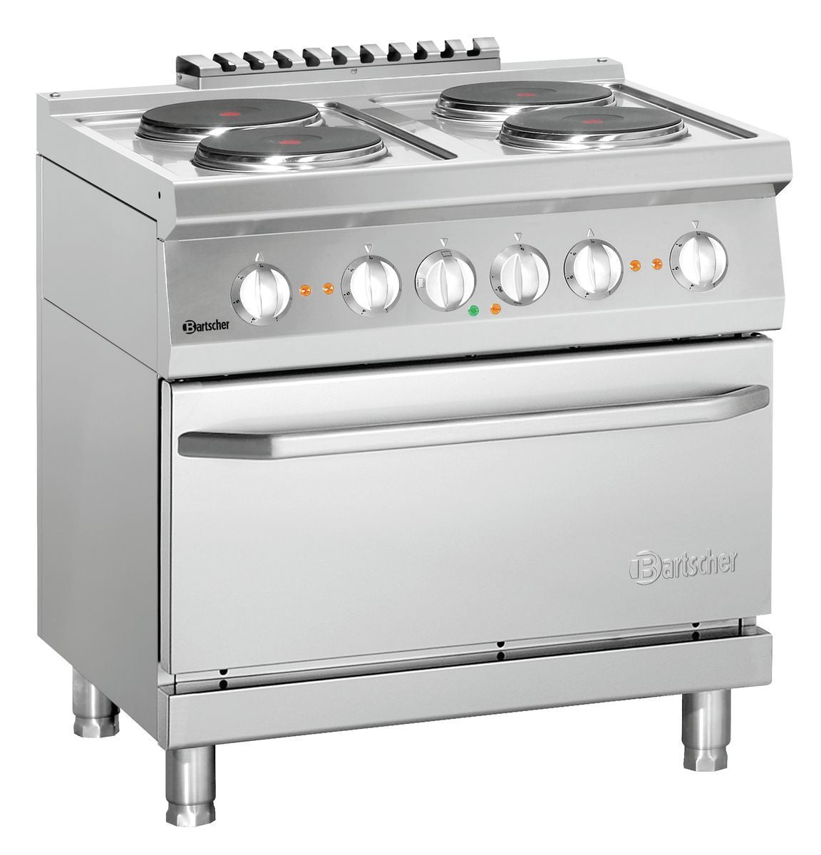 Cucina Elettrica Professionale 700, B800, 4PL, EBO