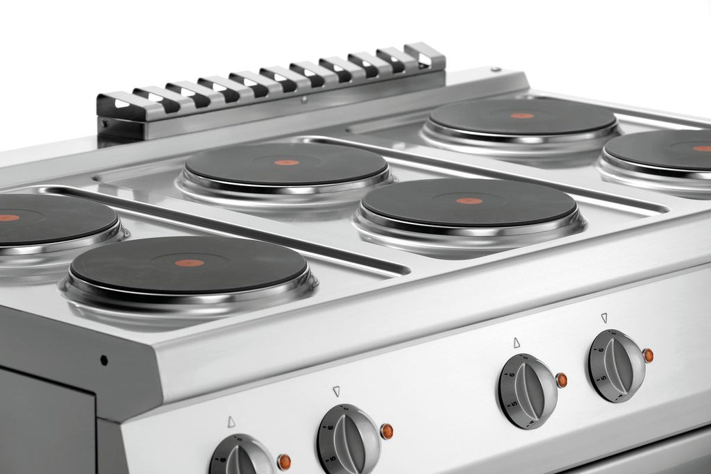 Cucina elettrica 700, B1200, 6PL, EBO