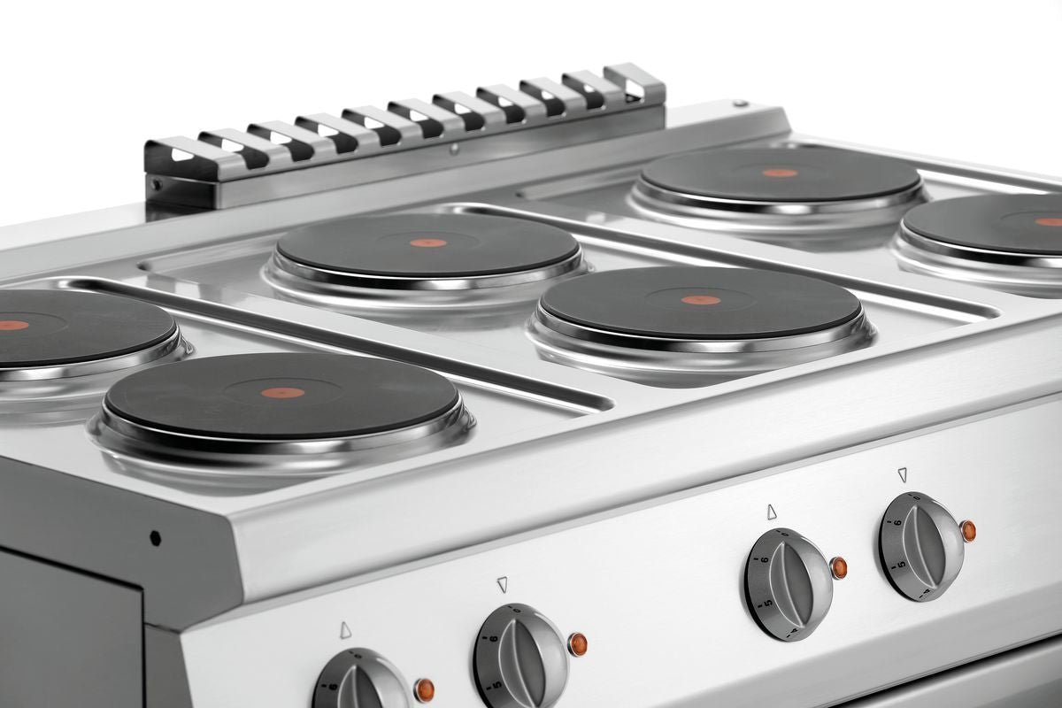 Cucina elettrica 700, B1200, 6PL, EBO