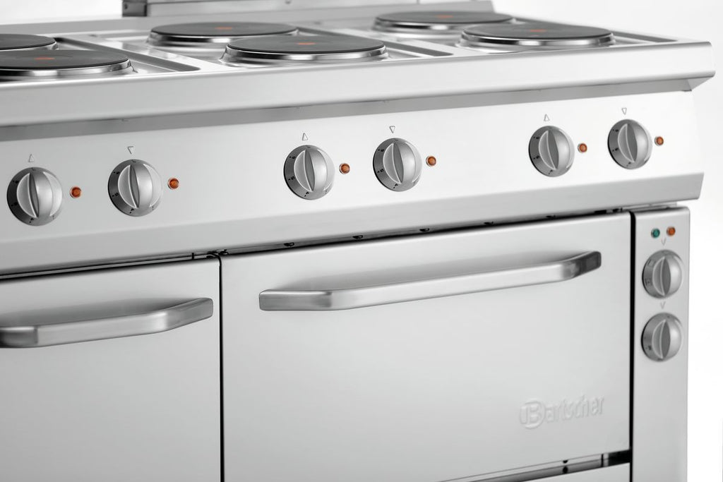 Cucina elettrica 700, B1200, 6PL, EBO
