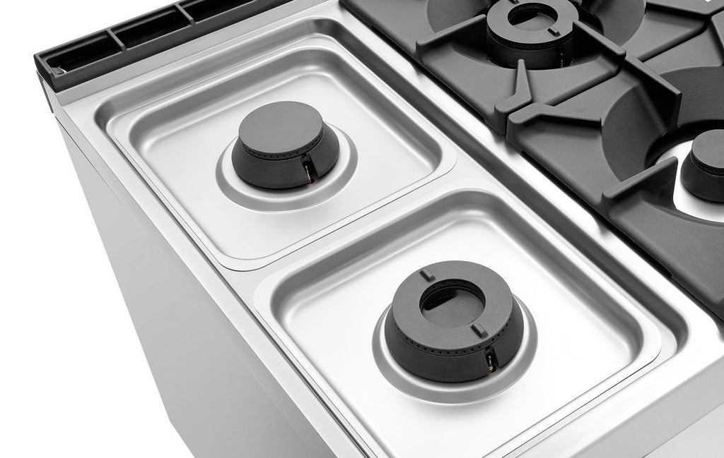 Cucina a gas a 6 fuochi, UO