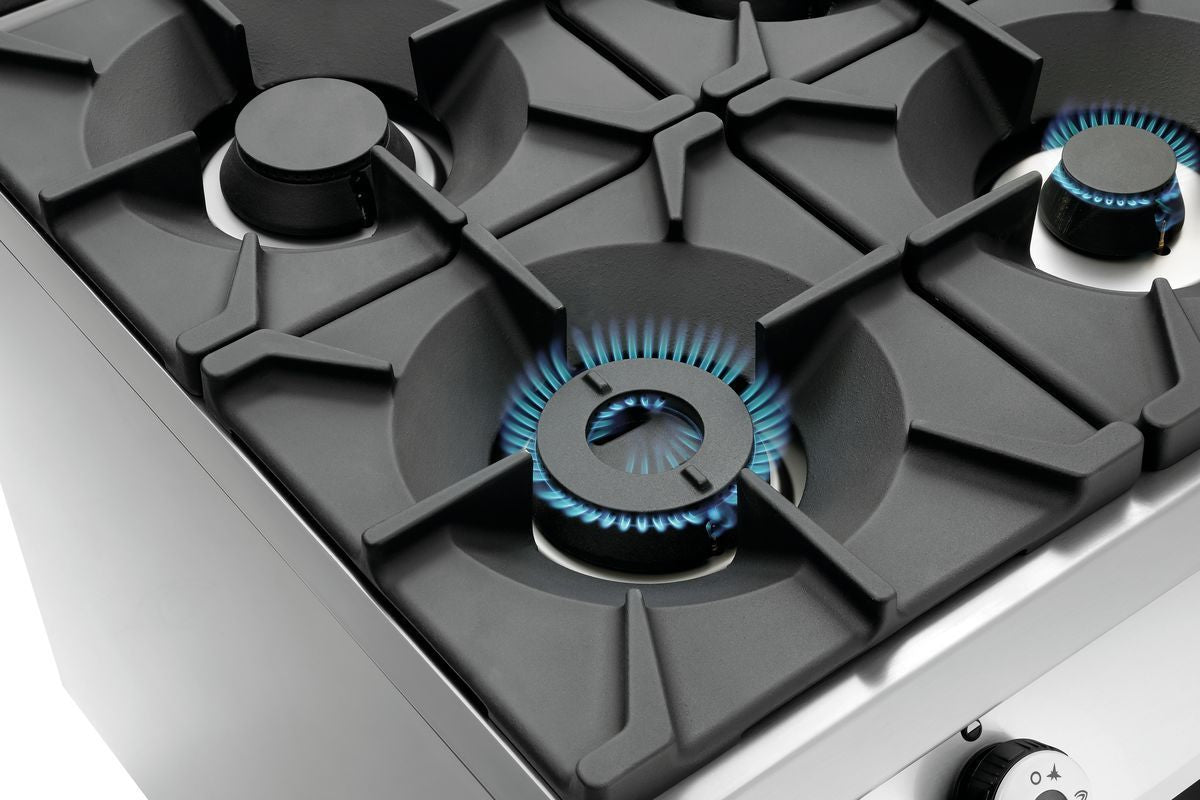 Cucina a gas a 6 fuochi, UO