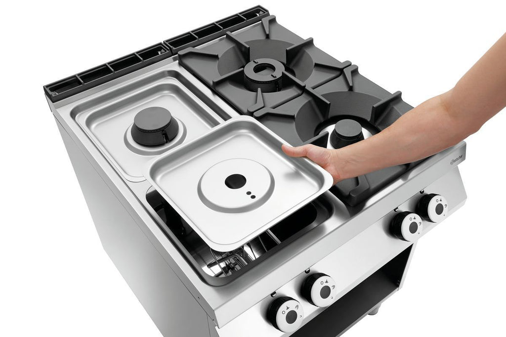 Cucina a gas a 4 fuochi, OU