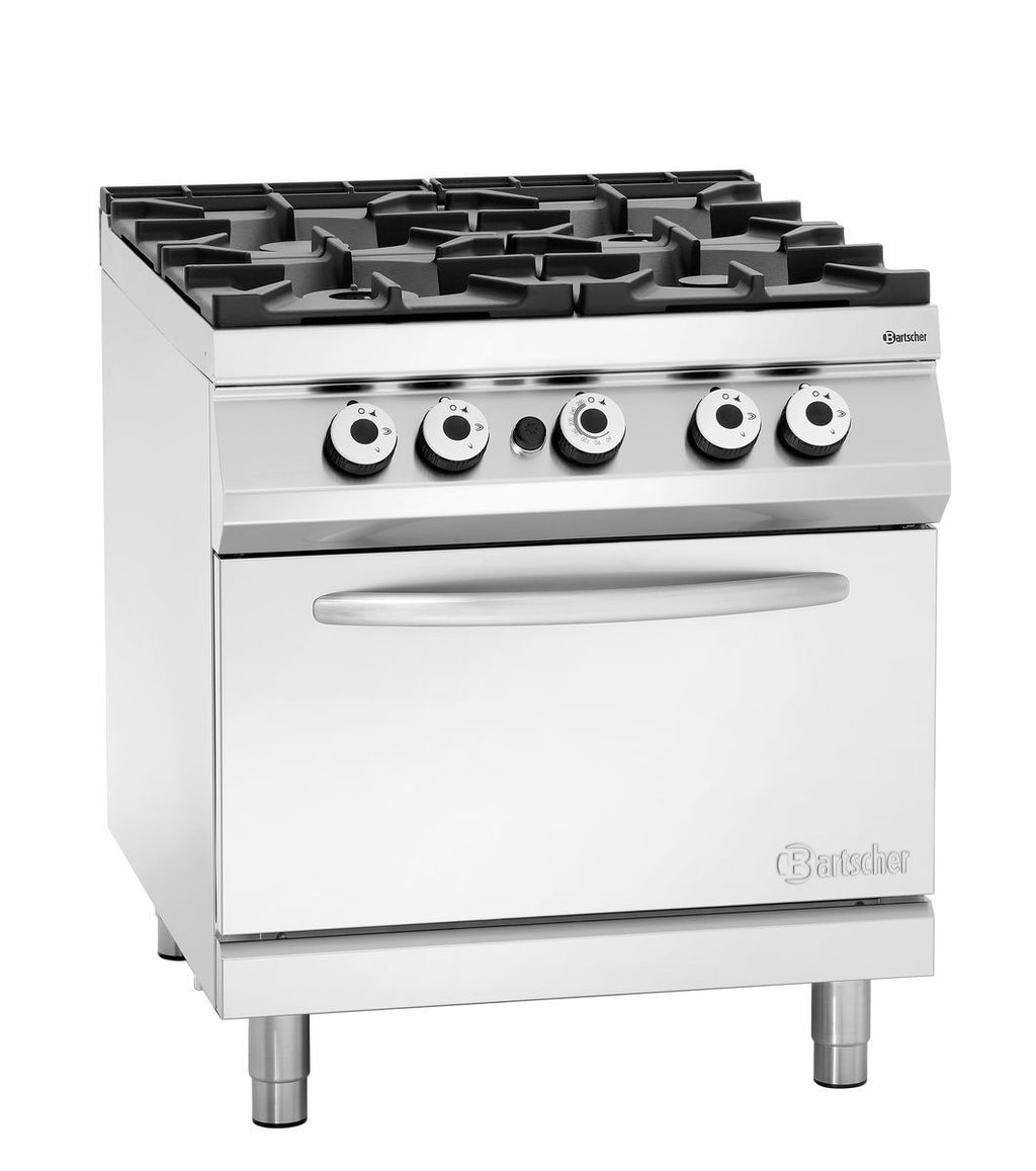 Cucina a gas 900, B800, 4FL, GBO 2/1GN