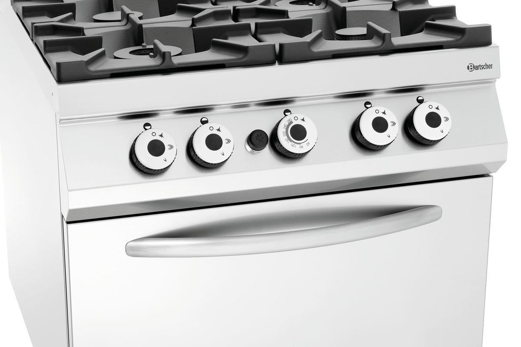 Cucina a gas 900, B800, 4FL, GBO 2/1GN