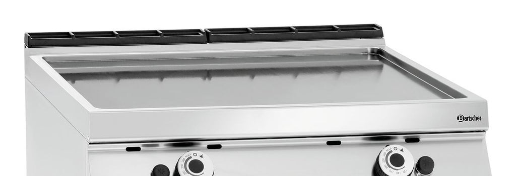 Piastra Elettrica Professionale per grigliare a gas, liscia, OU