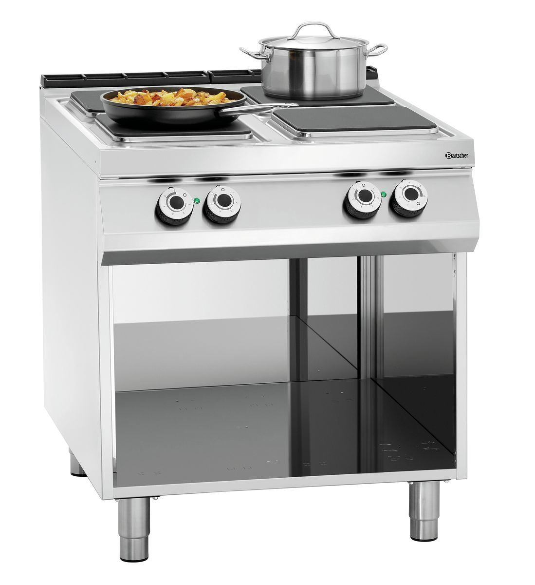 Cucina elettrica a 4 piastre, OU