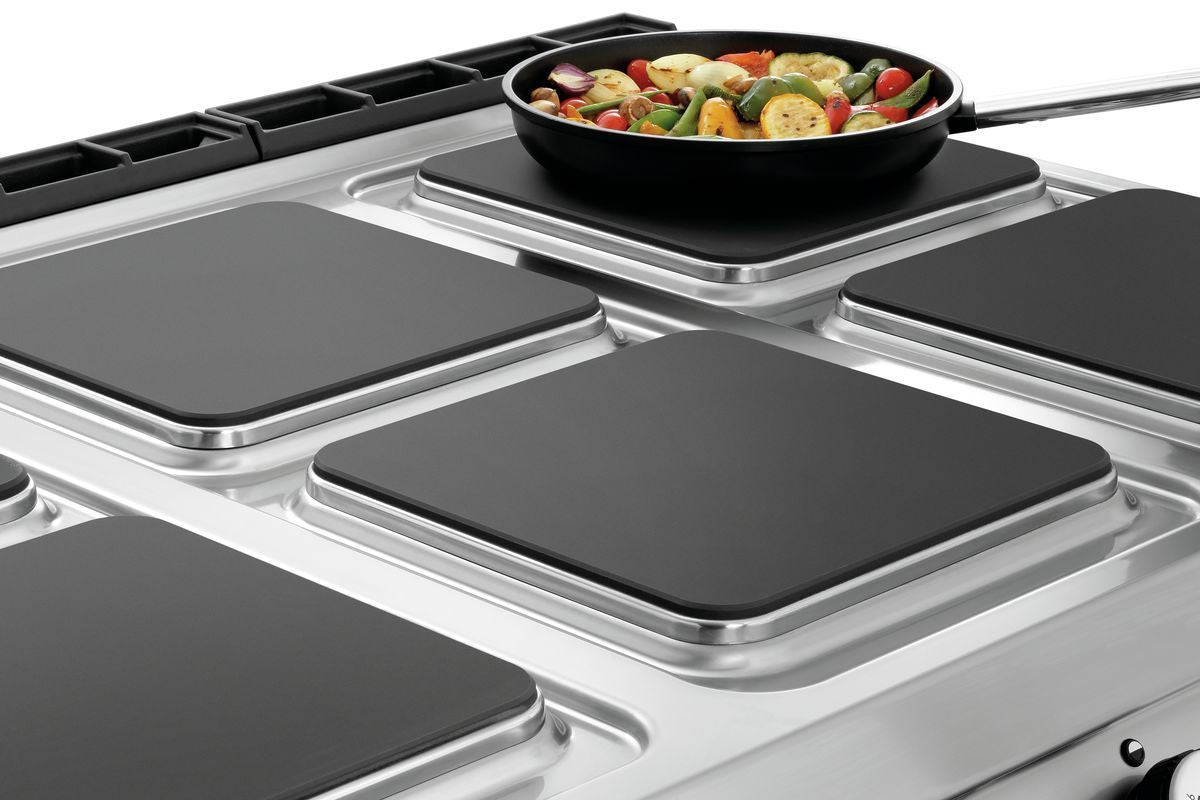 Cucina elettrica a 6 piastre, EBO 2/1GN