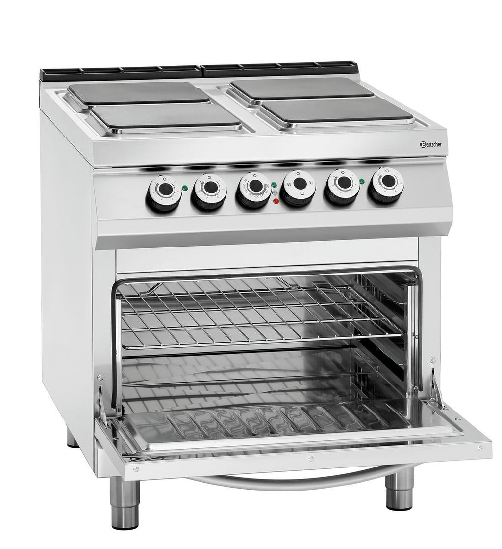 Cucina elettrica a 4 vani, EBO 2/1 GN