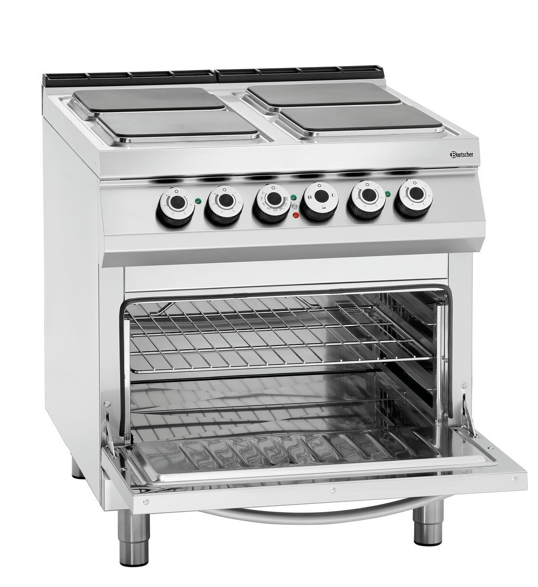 Cucina elettrica a 4 vani, EBO 2/1 GN
