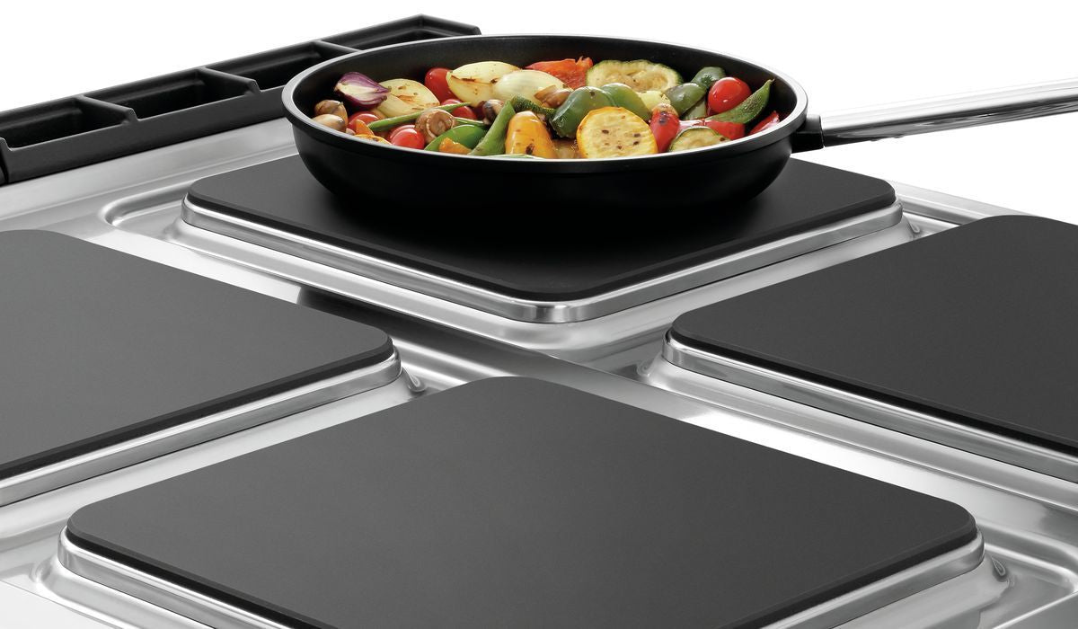 Cucina elettrica a 4 vani, EBO 2/1 GN