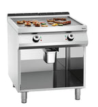 Piastra elettrica Professionale , 1/2+1/2, OU