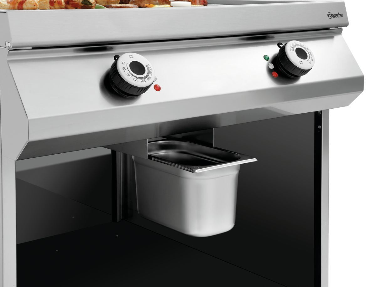 Piastra elettrica Professionale , 1/2+1/2, OU