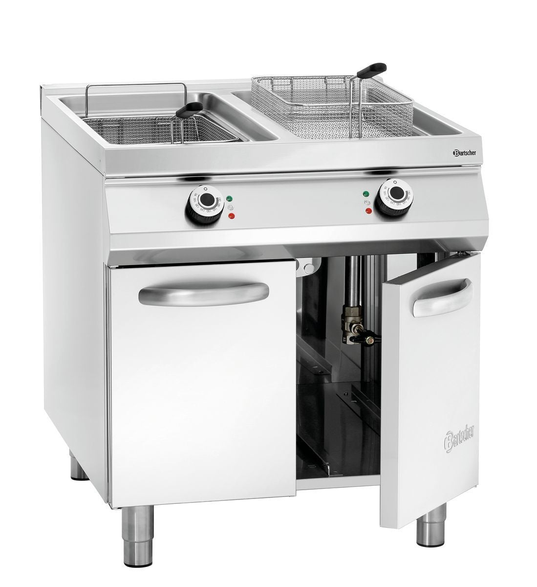 Friggitrice Professionale Elettrica, 2 vasche