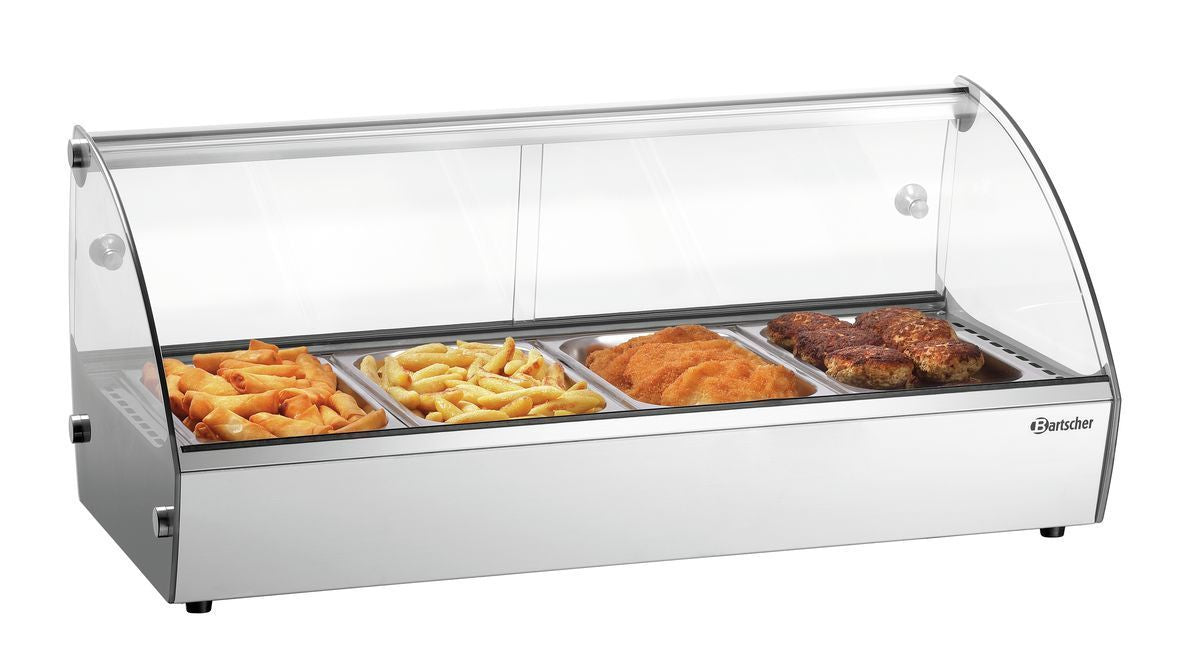 Vetrinetta riscaldata R4 4 x 1/3 GN