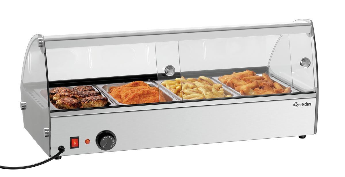 Vetrinetta riscaldata R4 4 x 1/3 GN