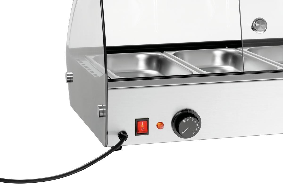 Vetrinetta riscaldata R4 4 x 1/3 GN