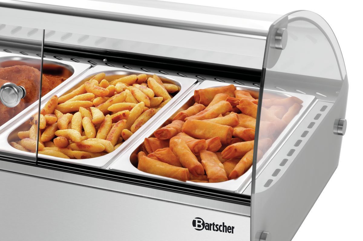 Vetrinetta riscaldata R4 4 x 1/3 GN