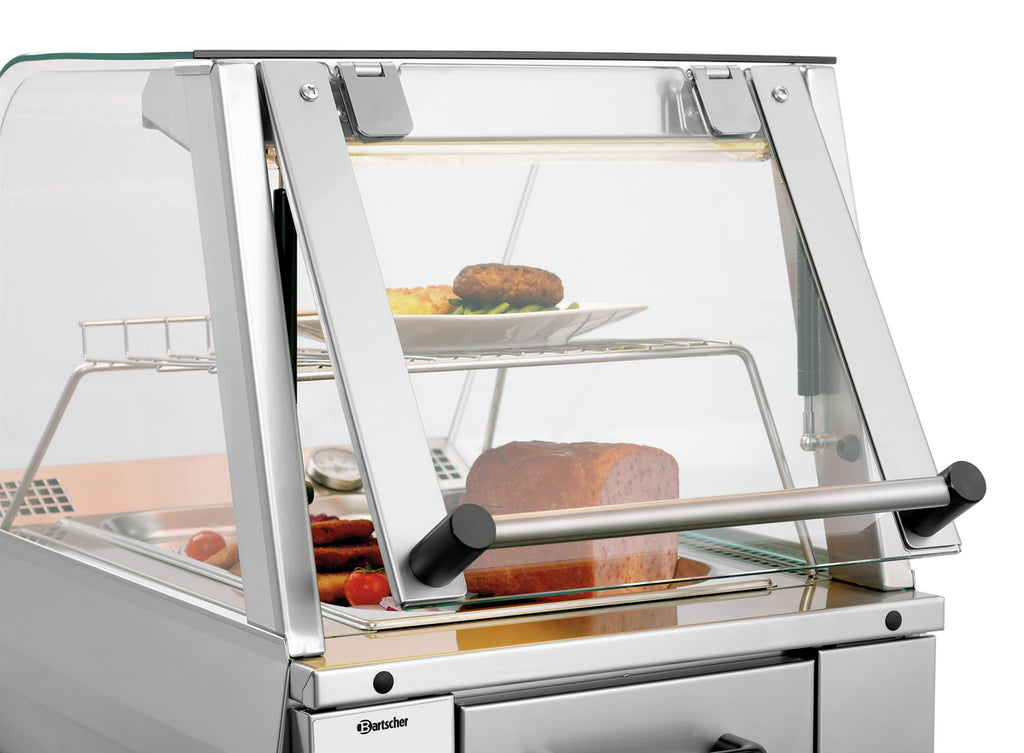 Vetrinetta riscaldata GN1110-R