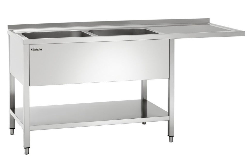 Unità di lavaggio 700, B1800 2 vasche LI