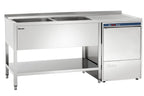 Unità di lavaggio 700, B1800 2 vasche LI