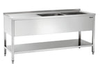 Lavello 700, B 1800, 2 vasche RE