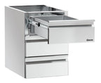 Set di cassetti 3 x 1/1 GN