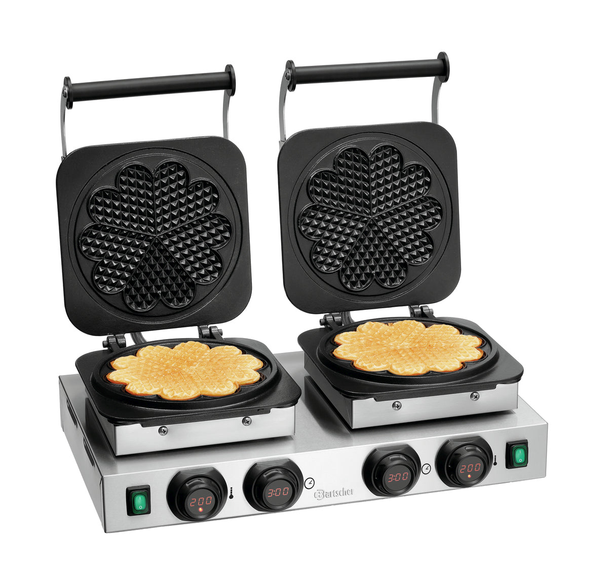 Piastra per waffle MDI 2HW211