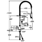 Miscelatore monocomando 40L-1801B