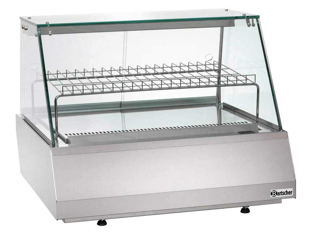 Banco frigo 2/1 GN, vetro perimetrale