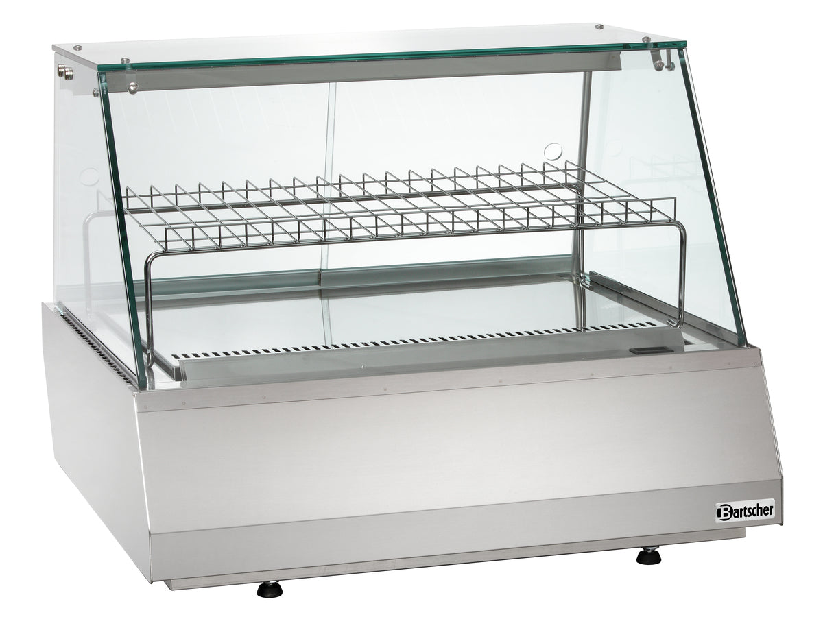 Banco frigo 2/1 GN, vetro perimetrale