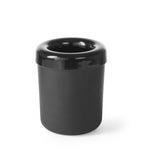 Portaposate o lettiera da tavolo, HENDI, Nero, ⌀130x(H)160mm
