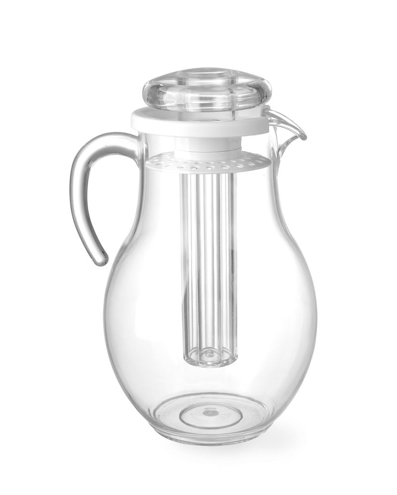 Brocca raffreddante con tubo per ghiaccio, HENDI, 3L, ⌀170x(H)285mm