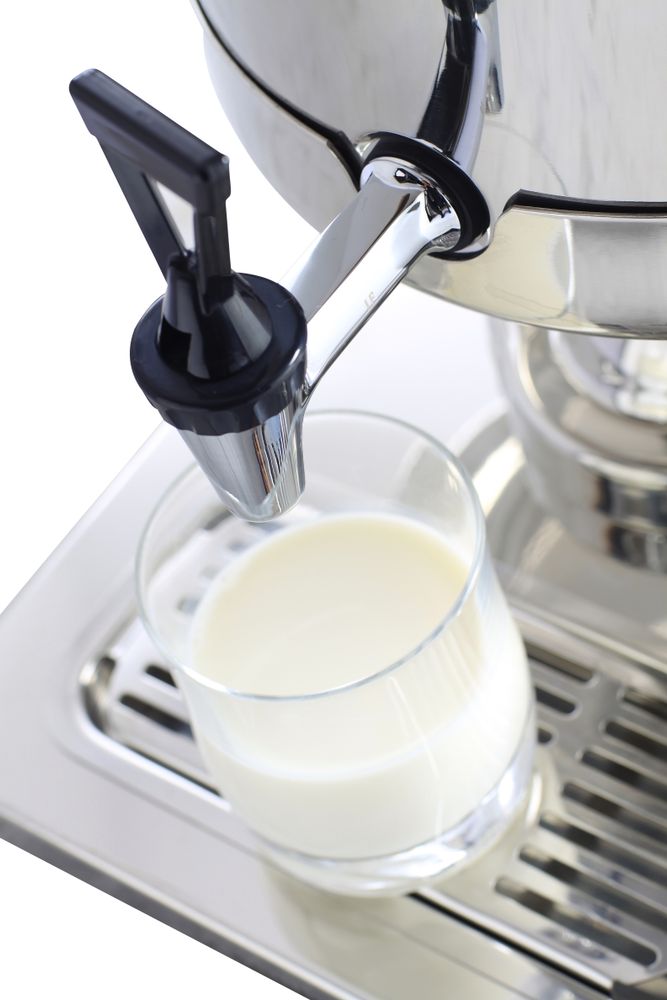 Erogatore per latte - 10,5 l, HENDI, 10,5L, 260x360x(H)536mm